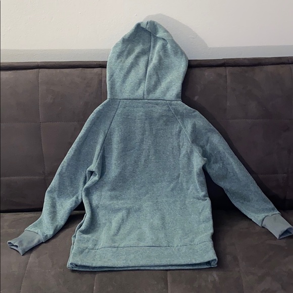 !•SOLD•! Green raglan hoodie - Picture 8 of 10